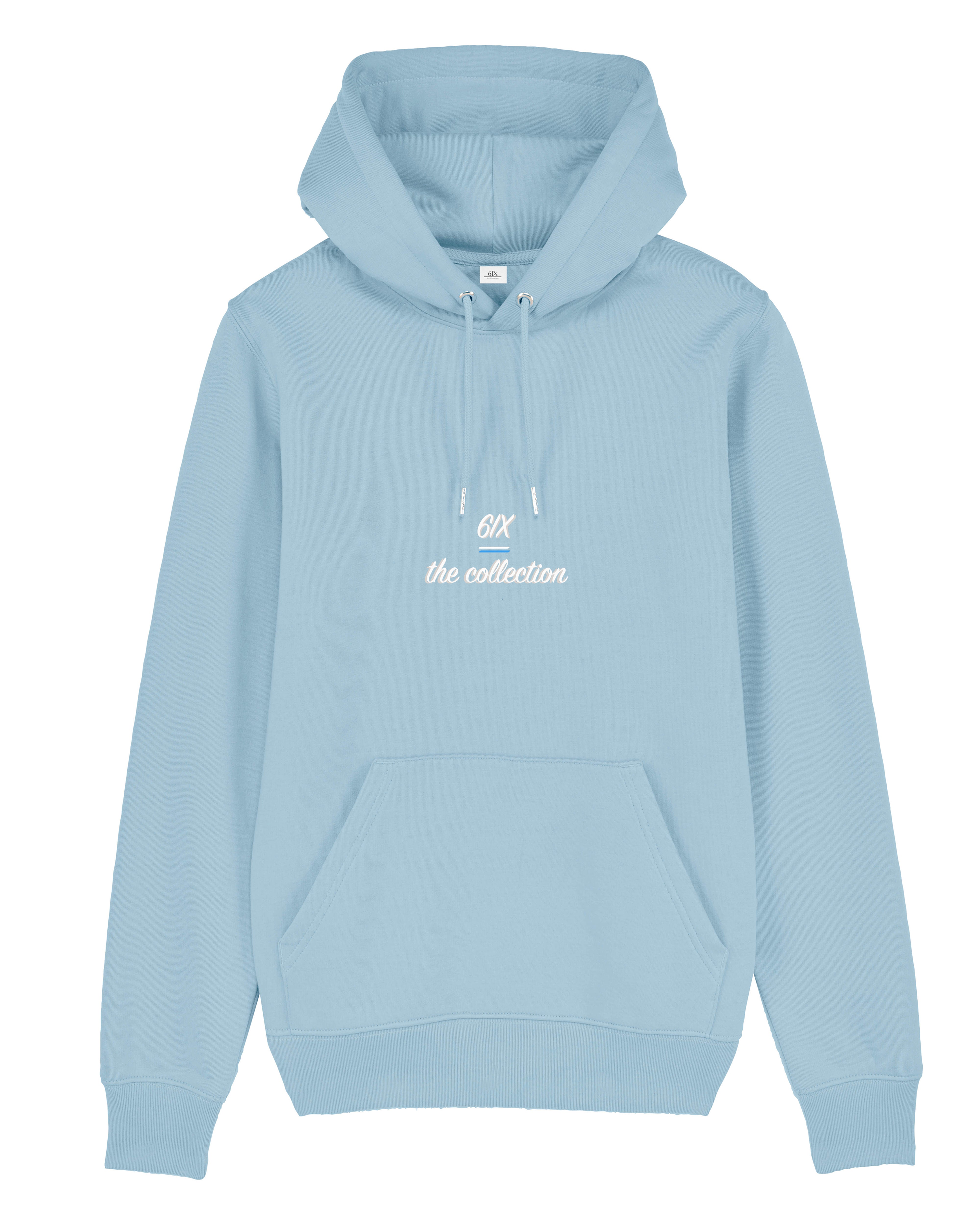 6IX 'THE COLLECTION' HOODIE - SKY BLUE - 6IX Collection 